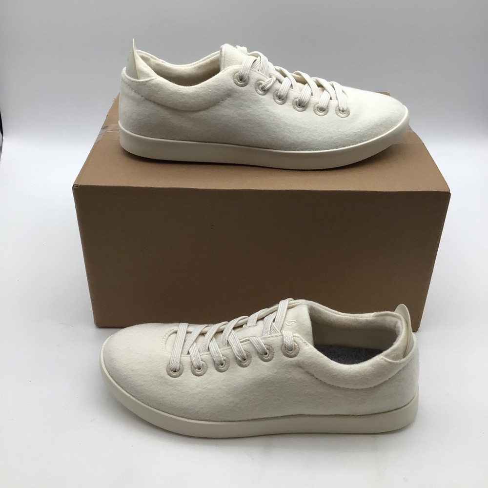Allbirds Wool Runners Womens Size 10 Cream White Lace Up Sneakers Shoes New